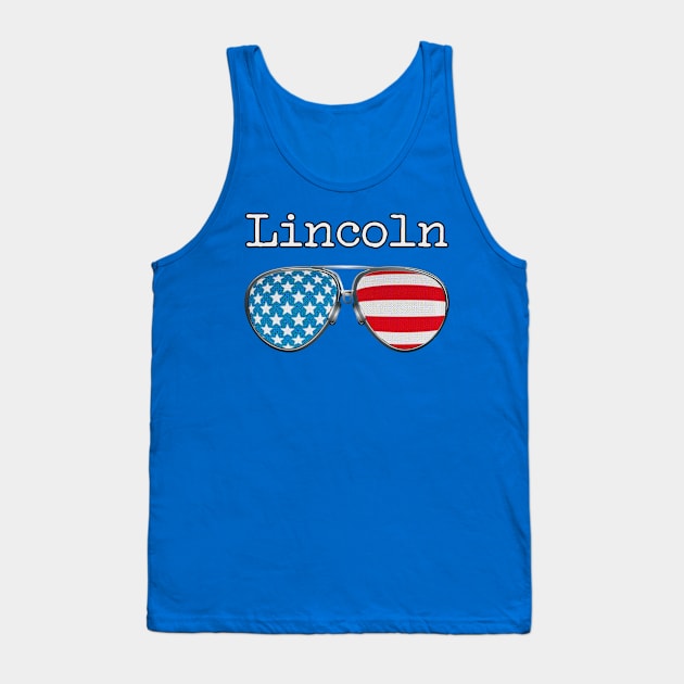 USA PILOT GLASSES LINCOLN Tank Top by SAMELVES